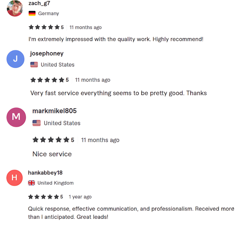 Client review 1