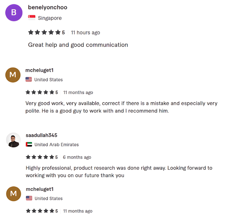 Client review 2